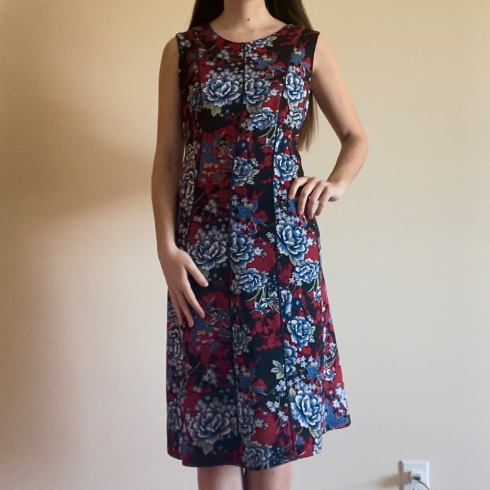 Anthony Richards Floral Sheath Dress